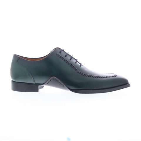 Mezlan Mez232 Mens Green Leather Oxfords & Lace Ups Casual Shoes