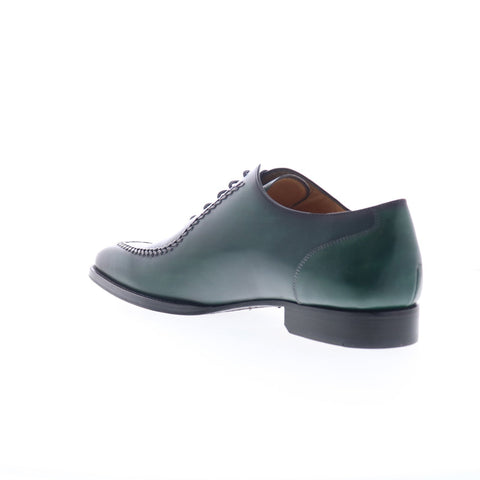 Mezlan Mez232 Mens Green Leather Oxfords & Lace Ups Casual Shoes