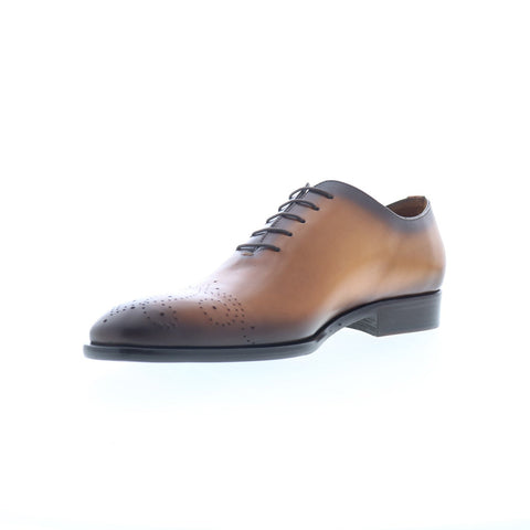 Mezlan Mez233 Mens Brown Leather Oxfords & Lace Ups Casual Shoes