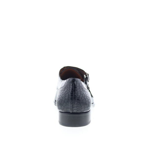 Mezlan Mez238 Mens Black Leather Loafers & Slip Ons Casual Shoes