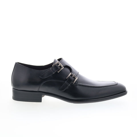 Mezlan Mez239 Mens Black Leather Loafers & Slip Ons Casual Shoes