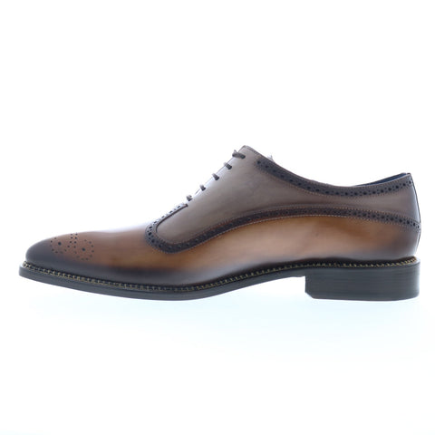 Mezlan Mez240 Mens Brown Leather Oxfords & Lace Ups Casual Shoes