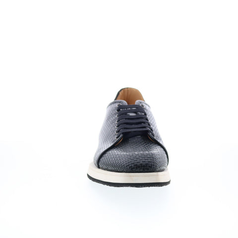 Mezlan Mez242 Mens Black Leather Lace Up Lifestyle Sneakers Shoes