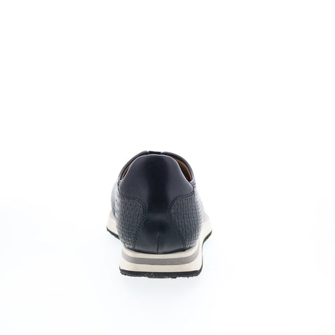 Mezlan Mez242 Mens Black Leather Lace Up Lifestyle Sneakers Shoes
