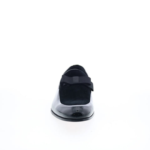 Mezlan Mez250 Mens Black Leather Loafers & Slip Ons Tasseled Shoes