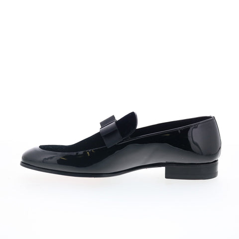 Mezlan Mez250 Mens Black Leather Loafers & Slip Ons Tasseled Shoes