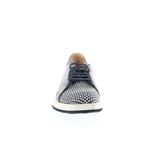 Mezlan Mez256 Mens Black Leather Lace Up Lifestyle Sneakers Shoes