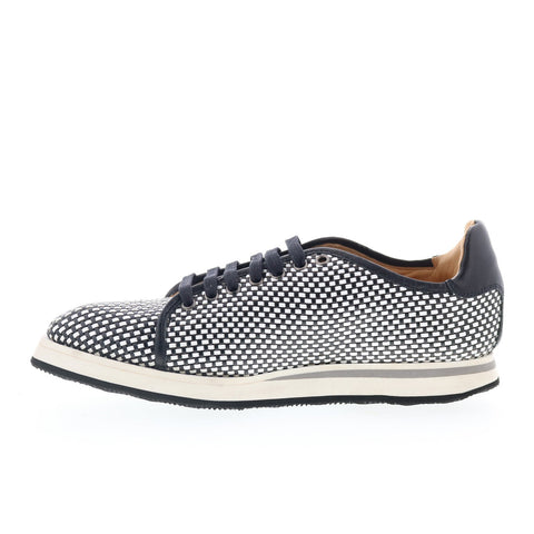 Mezlan Mez256 Mens Black Leather Lace Up Lifestyle Sneakers Shoes