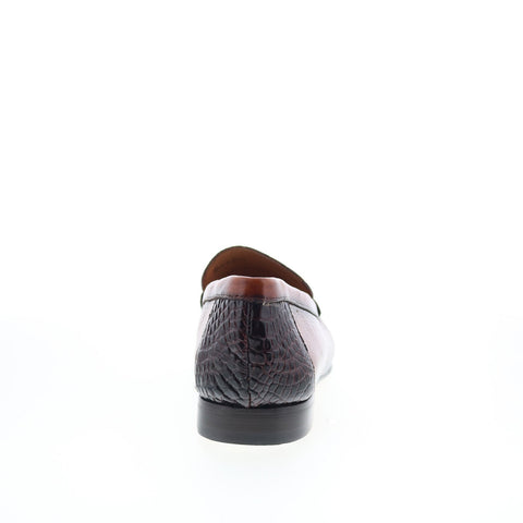 Mezlan Mez273 Mens Brown Leather Loafers & Slip Ons Tasseled Shoes