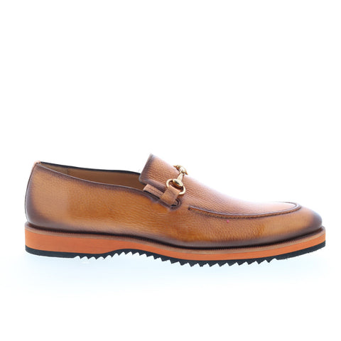 Mezlan Mez276 Mens Brown Leather Loafers & Slip Ons Casual Shoes