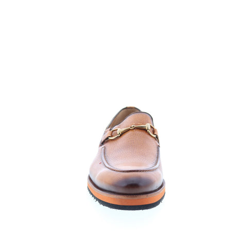 Mezlan Mez276 Mens Brown Leather Loafers & Slip Ons Casual Shoes