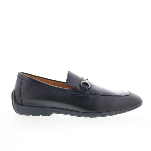 Mezlan Mez277 Mens Black Leather Loafers & Slip Ons Casual Shoes