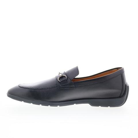 Mezlan Mez277 Mens Black Leather Loafers & Slip Ons Casual Shoes