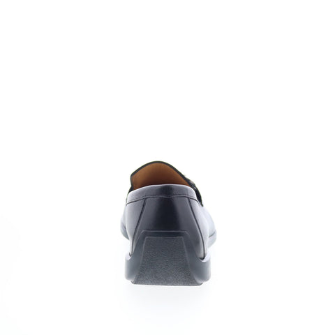 Mezlan Mez277 Mens Black Leather Loafers & Slip Ons Casual Shoes