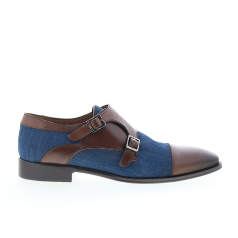 Mezlan Mez287 Mens Brown Leather Loafers & Slip Ons Casual Shoes