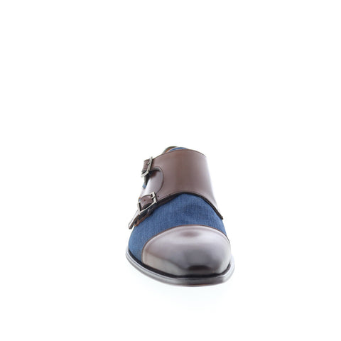 Mezlan Mez287 Mens Brown Leather Loafers & Slip Ons Casual Shoes