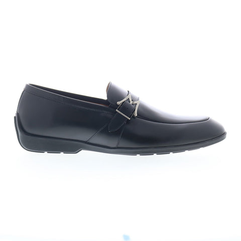 Mezlan Mez295 Mens Black Leather Loafers & Slip Ons Casual Shoes