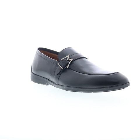 Mezlan Mez295 Mens Black Leather Loafers & Slip Ons Casual Shoes