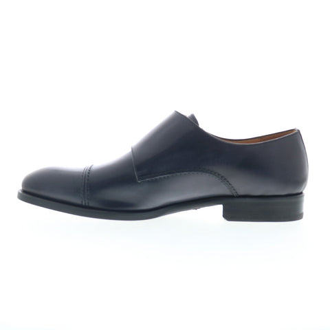 Mezlan Mez299 Mens Black Leather Loafers & Slip Ons Casual Shoes