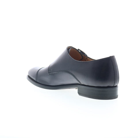 Mezlan Mez299 Mens Black Leather Loafers & Slip Ons Casual Shoes