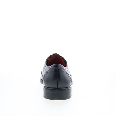 Mezlan Mez2 Mens Black Leather Oxfords & Lace Ups Wingtip & Brogue Shoes