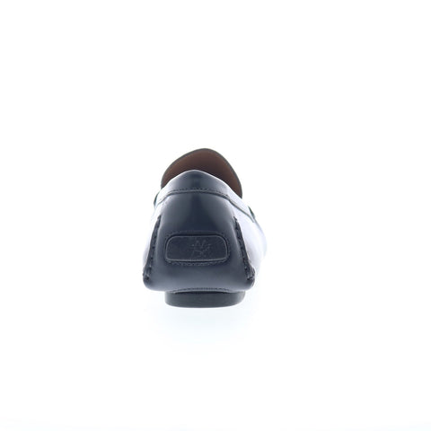 Mezlan Mez301 Mens Black Leather Loafers & Slip Ons Penny Shoes