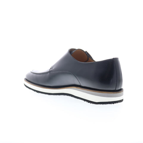 Mezlan Mez303 Mens Black Leather Loafers & Slip Ons Casual Shoes