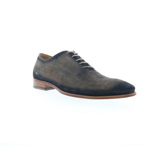 Mezlan Mez306 Mens Gray Leather Oxfords & Lace Ups Casual Shoes