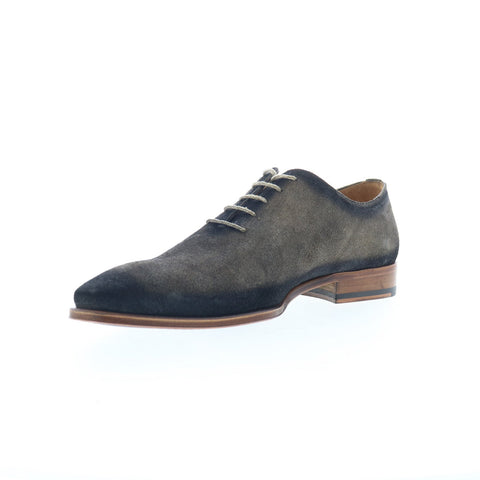 Mezlan Mez306 Mens Gray Leather Oxfords & Lace Ups Casual Shoes