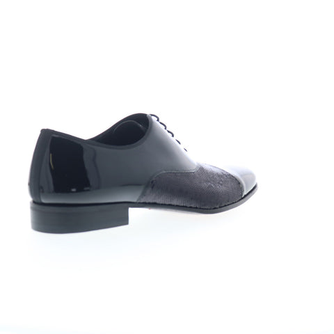 Mezlan Mez309 Mens Black Leather Oxfords & Lace Ups Cap Toe Shoes
