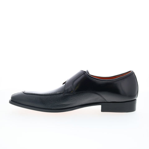 Mezlan Mez320 Mens Black Leather Loafers & Slip Ons Casual Shoes