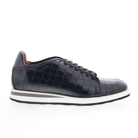 Mezlan Mez327 Mens Black Leather Lace Up Lifestyle Sneakers Shoes