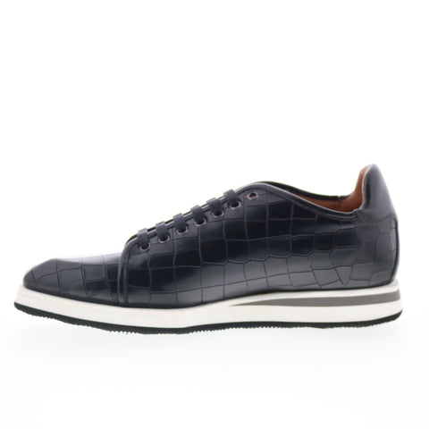 Mezlan Mez327 Mens Black Leather Lace Up Lifestyle Sneakers Shoes