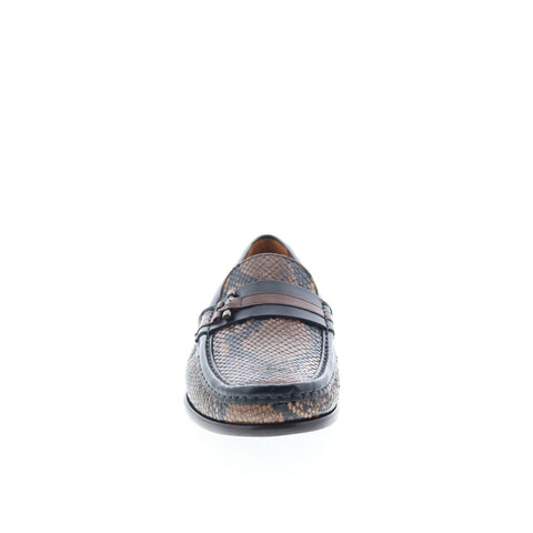 Mezlan Mez333 Mens Brown Leather Loafers & Slip Ons Casual Shoes