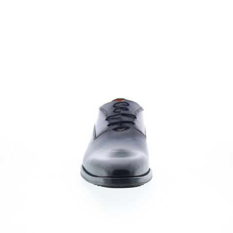 Mezlan Mez340 Mens Black Leather Oxfords & Lace Ups Plain Toe Shoes