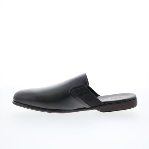 Mezlan Mez349 Mens Green Leather Slip On Mules Slippers Shoes