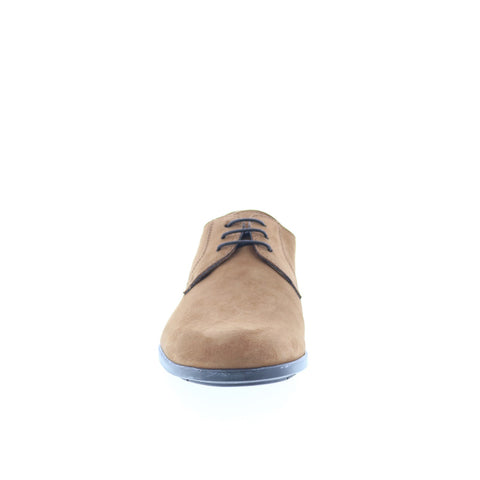 Mezlan Mez350 Mens Brown Suede Oxfords & Lace Ups Plain Toe Shoes