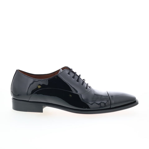 Mezlan Mez354 Mens Black Leather Oxfords & Lace Ups Cap Toe Shoes