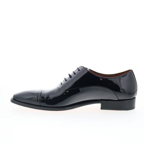 Mezlan Mez354 Mens Black Leather Oxfords & Lace Ups Cap Toe Shoes