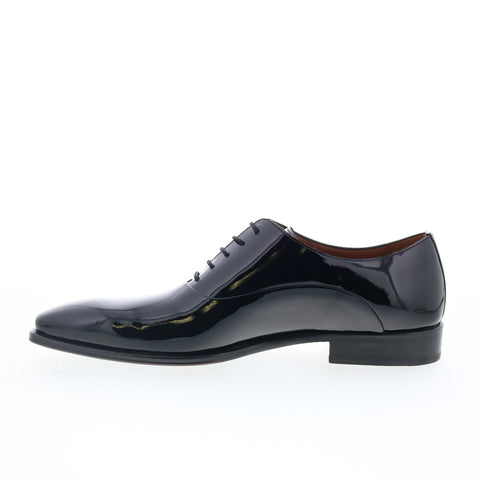 Mezlan Mez356 Mens Black Leather Oxfords & Lace Ups Plain Toe Shoes
