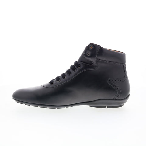 Mezlan Mez362 Mens Black Leather Lace Up Casual Dress Boots