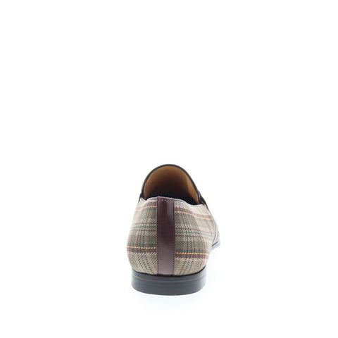 Mezlan Mez364 Mens Gray Canvas Loafers & Slip Ons Casual Shoes