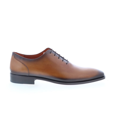 Mezlan Mez379 Mens Brown Leather Oxfords & Lace Ups Plain Toe Shoes