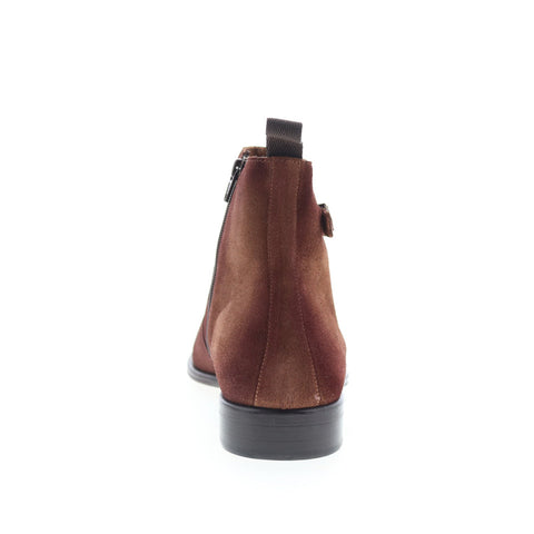 Mezlan Mez383 Mens Brown Suede Zipper Casual Dress Boots