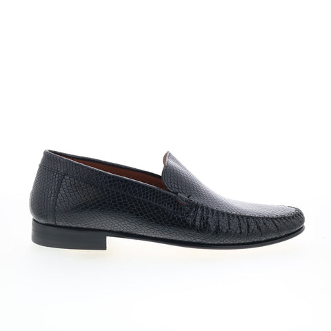 Mezlan Mez389 Mens Black Leather Loafers & Slip Ons Casual Shoes