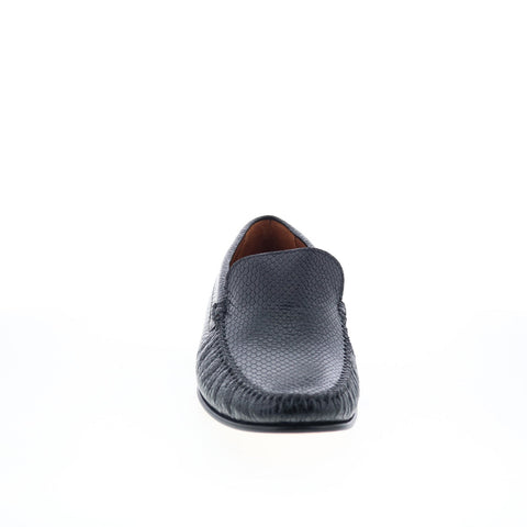 Mezlan Mez389 Mens Black Leather Loafers & Slip Ons Casual Shoes