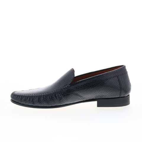 Mezlan Mez389 Mens Black Leather Loafers & Slip Ons Casual Shoes