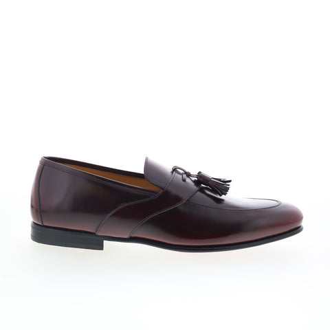 Mezlan Men\'s Burgundy Leather Loafers Mezlan Two-Toned Penny Loafer Burgundy / Dark Burgundy  main image 2