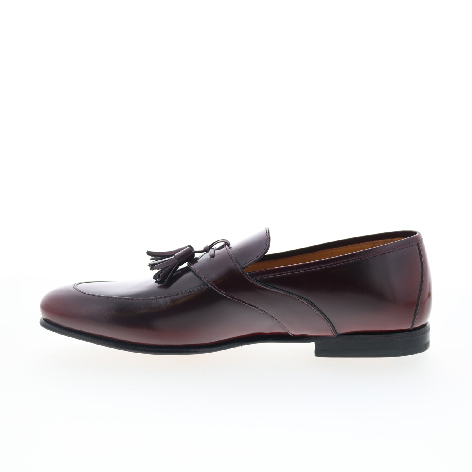 Mezlan Mez38 Mens Burgundy Leather Loafers & Slip Ons Casual  display picture 2