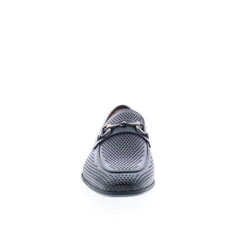 Mezlan Mez393 Mens Black Leather Loafers & Slip Ons Casual Shoes